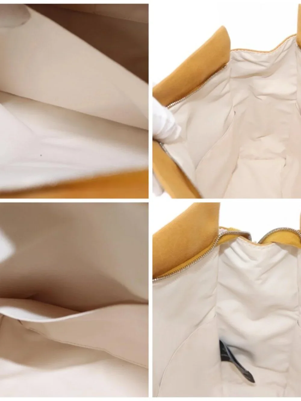 HERMES Jimetu Jumping Pouch Canvas Gray Auth - Picture 15 of 15